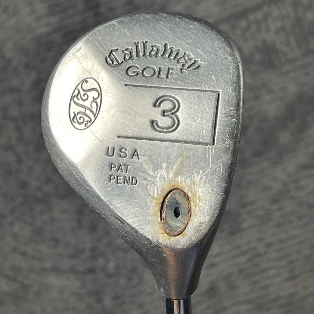 Vintage Callaway Golf 3 Wood Metal Head USA Pat Pend‎ Right Handed 43" Club